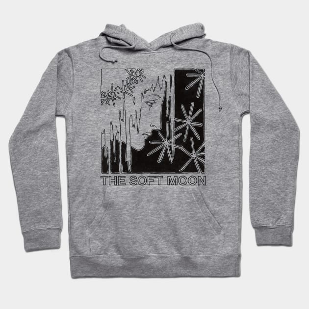 The Soft Moon ::::: Retro Style Fan Design Hoodie by unknown_pleasures